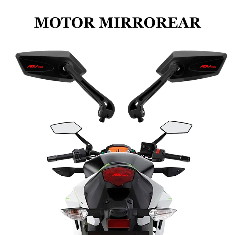 Регулируемое вращающееся зеркало заднего вида для PCX HONDA PCX125 PCX150 PCX 125 150 ADV150 TRANSALP, боковые зеркала заднего вида для мотоцикла