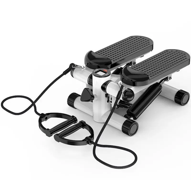 Gym Oefening Stap Aerobe Fitness Yoga Trap Elliptische Mini Twist Stepper Nordic Walking Machine Met Weerstandsbanden