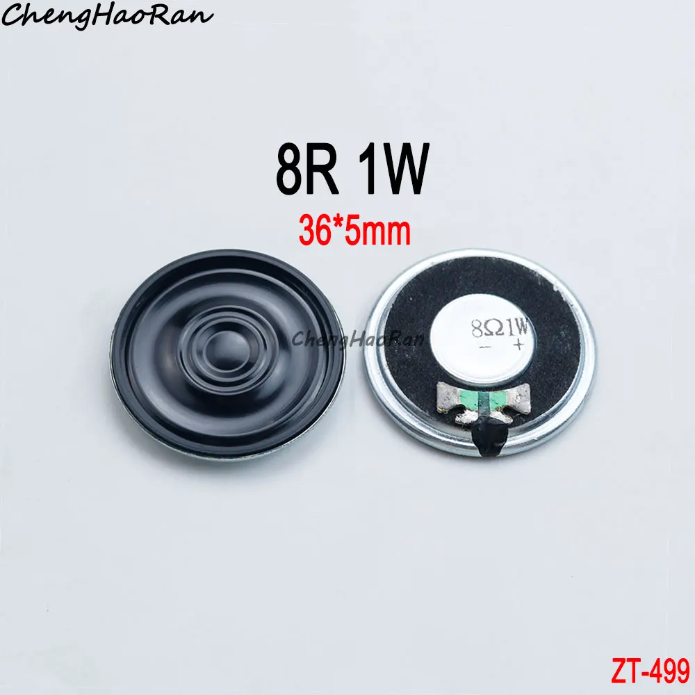 2 Pcs 8R 32R 0.5W 1W 2W Speakers Mini Ultra-thin Horn Speaker Diameter 20/23/26/32/36/40/50 MM Small loudspeaker Speaker