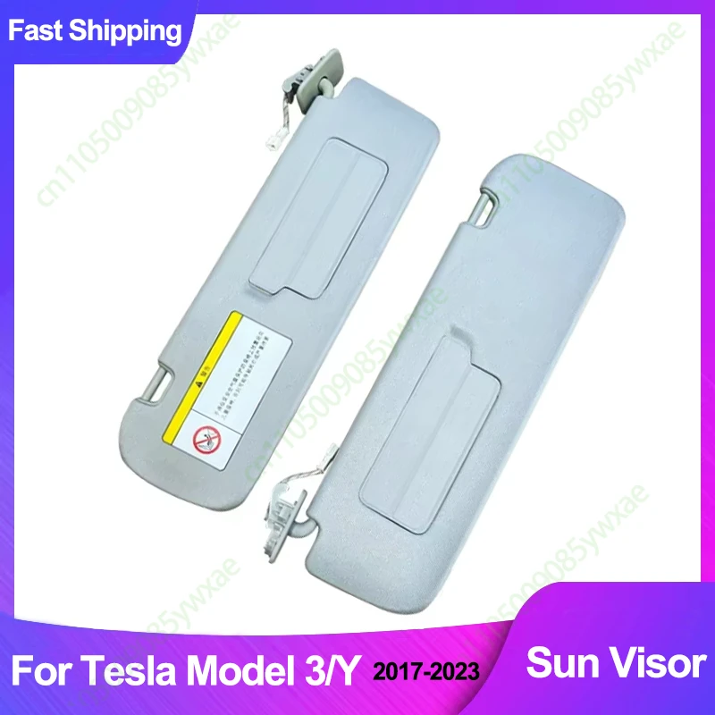 1088738 1088740 For Tesla Model 3/Y 2017-2023 Car Front Windshield Glass Interior Sun Visor Left Right Makeup Mirror Original