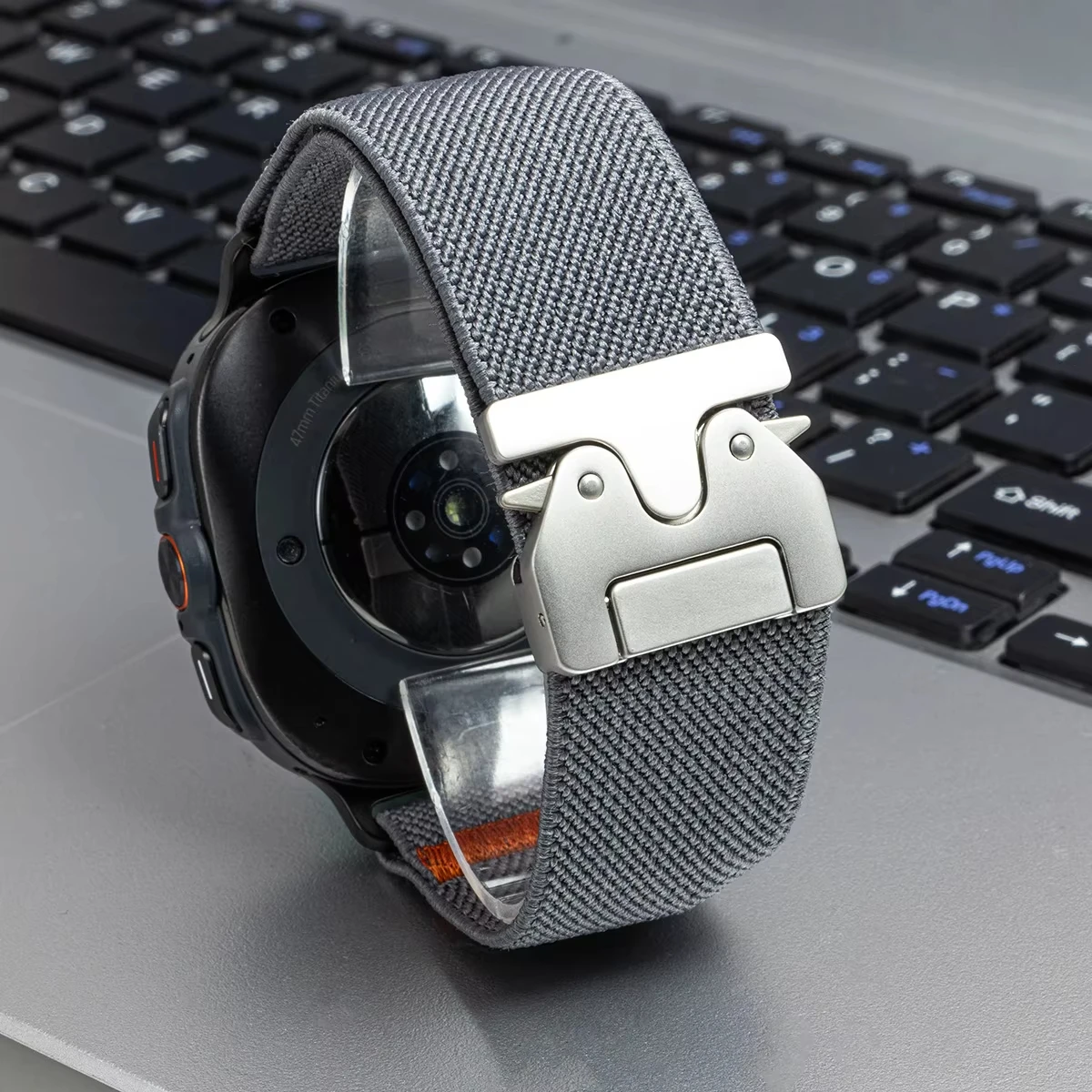 

Ремешок с парашютом для Samsung Galaxy Watch 8, 40 мм, 44 мм, эластичный нейлоновый браслет Correa Pulseira для Galaxy Watch 8, классический ремешок 46 мм