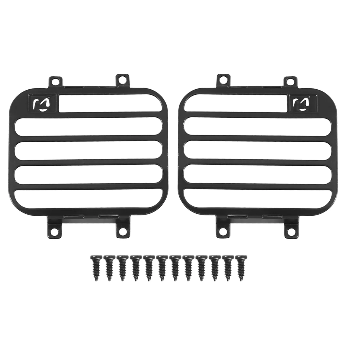 for MN D90 D99S MN99S  1/12 RC Car Upgrade Parts Front Light Lamp Guards Headlight Cover Guard Grille Accessories