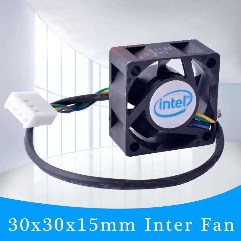 COOLING REVOLUTION Intel cooling fan 3cm 30x30x15mm 5V 0.18A 4-wire PWM control strong wind cooling fan