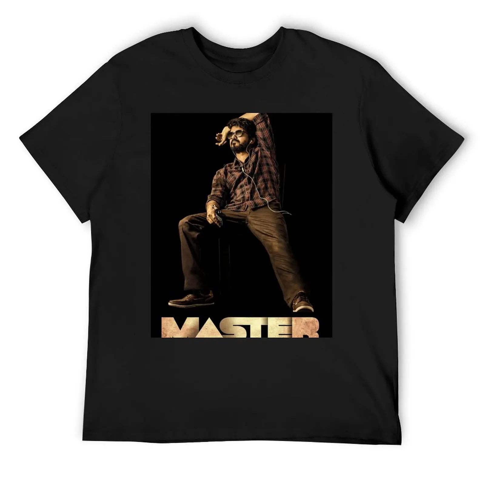 

Master - Thalapthi Vijay T-Shirt animal prinfor boys quick drying graphic tee shirt mens graphic t-shirts