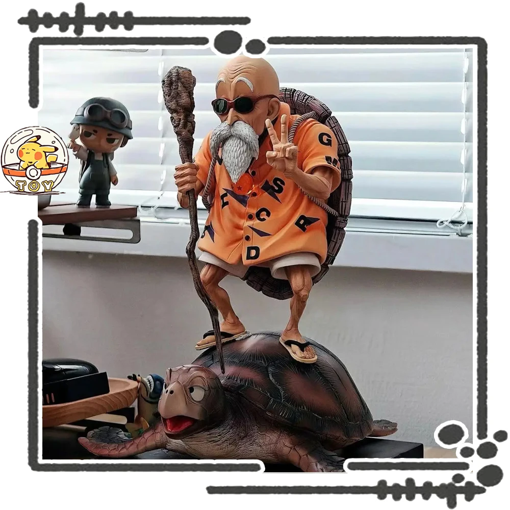 

В наличии 23 см аниме Dragon Ball Kame Sennin фигурка Мастер Роши фигурка статуя из ПВХ фигурка Коллекция Модель игрушки подарок