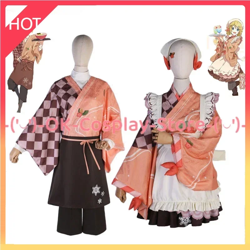 

[Custom Made] Game Project Sekai Rin Len Cosplay Costume Japanese Kimono Fancy Party Suit Halloween Carnival Uniforms