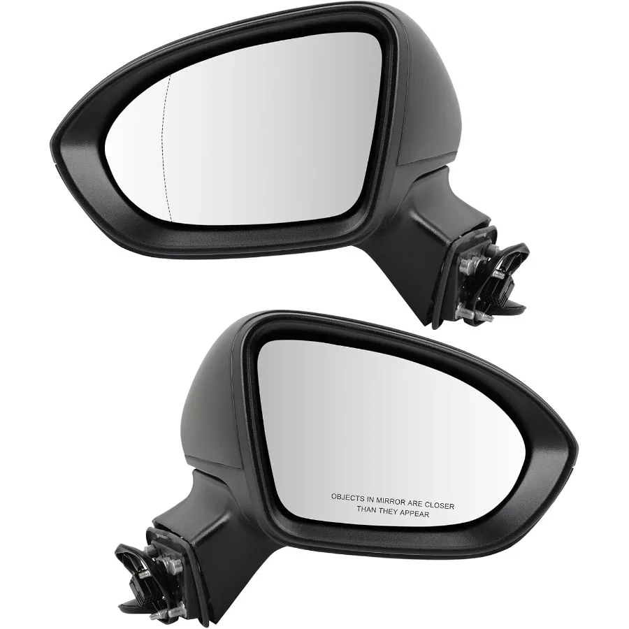 

Left and Right Side View Mirrors Fit for 20162019 Chevrolet Cruze Replacement Exterior Mirrors NonHeated with Signal Lamp Optio