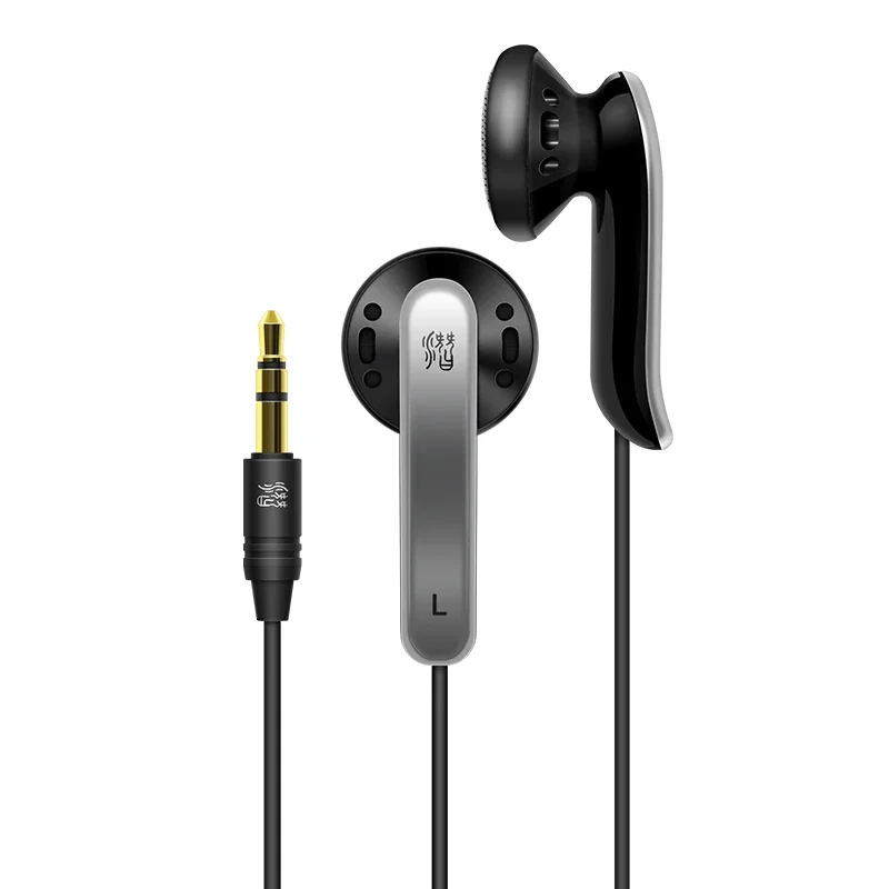 Hifi In Ear Earphone High Qaulity Bass Dynamic Flat Head 3.5mm Earbuds Headset