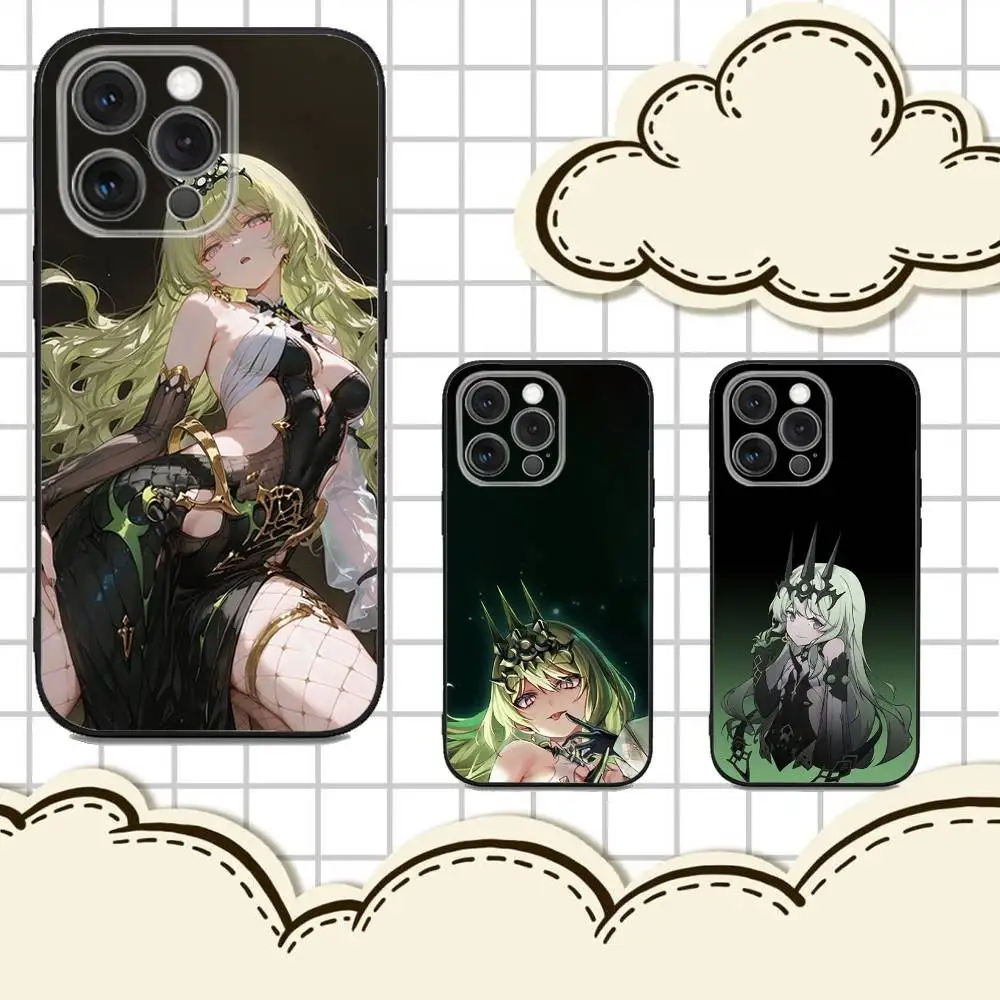 

I-Infinite Ouroboros Game Phone Case For iPhone 16e,16,15,14,13,12,11,Pro,X,XS,Max,XR,Plus,Mini Soft Black Cover