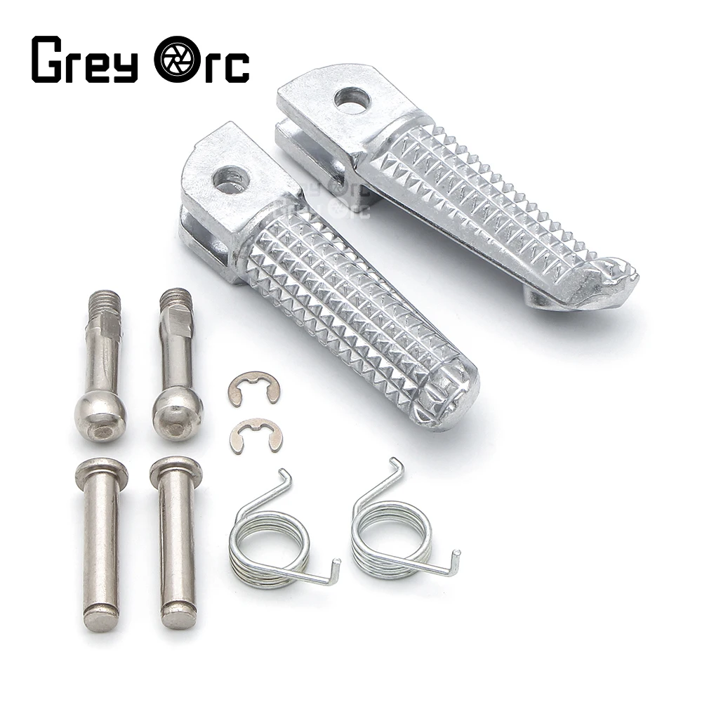 

For Yamaha R1 R6 MT03 MT09 MT10 MT07 R3 R15 R25 FZ1 FZ6 XJ6 YZF600 YZF1000 Motorcycle Front Footrests Foot pegs Foot Pedal