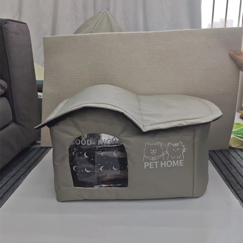 Nueva casa de aire acondicionado para gatos, herramienta de enfriamiento para gatos de verano, nido, casa de hielo para perros, casa de hielo para mascotas para gatos de las cuatro estaciones