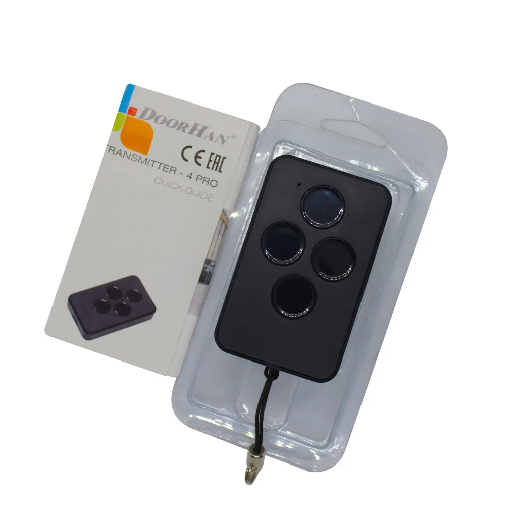 YIOU Doorhan The electric gate remote 433.92mhz is compatible with Dorhan Transmitter 4 and the transmitter 2-2 pro is available