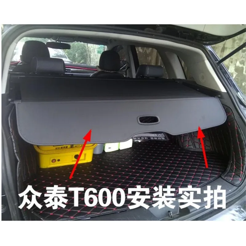 Accessories for ZOTYE T600 2014-2015 2017-2018 cargo blind cover parcel shelf shade trunk liner screen retractable boot cover