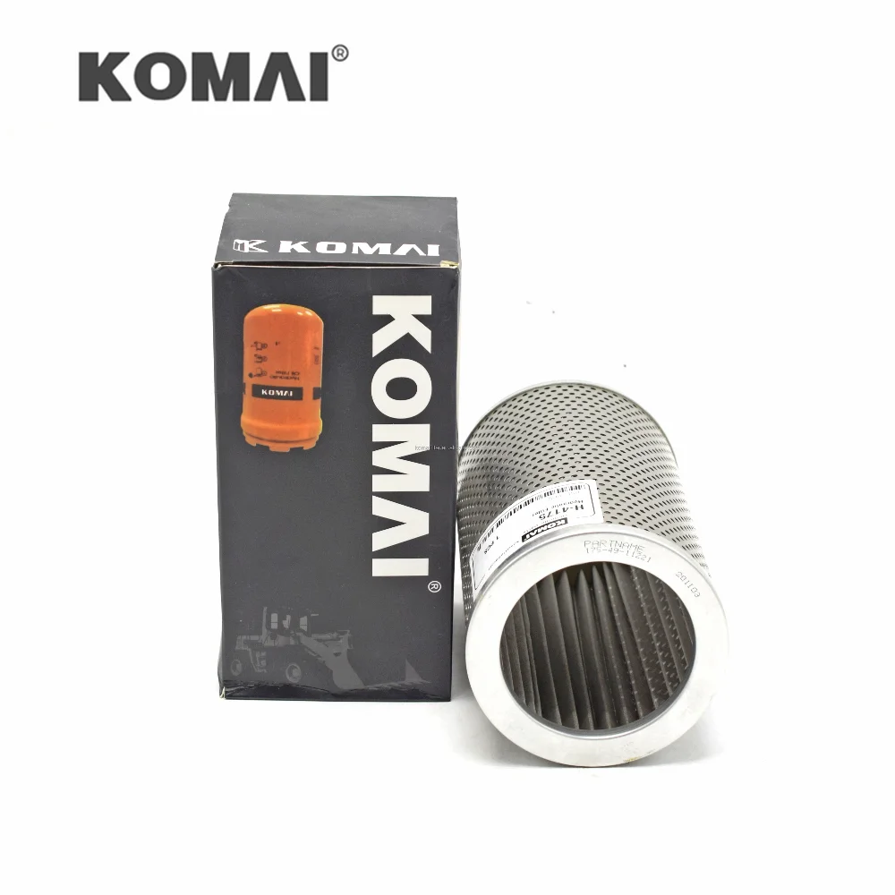

Гидравлический фильтр Sh 60163 175-49-11221 1754911221 Для погрузчика Komatsu