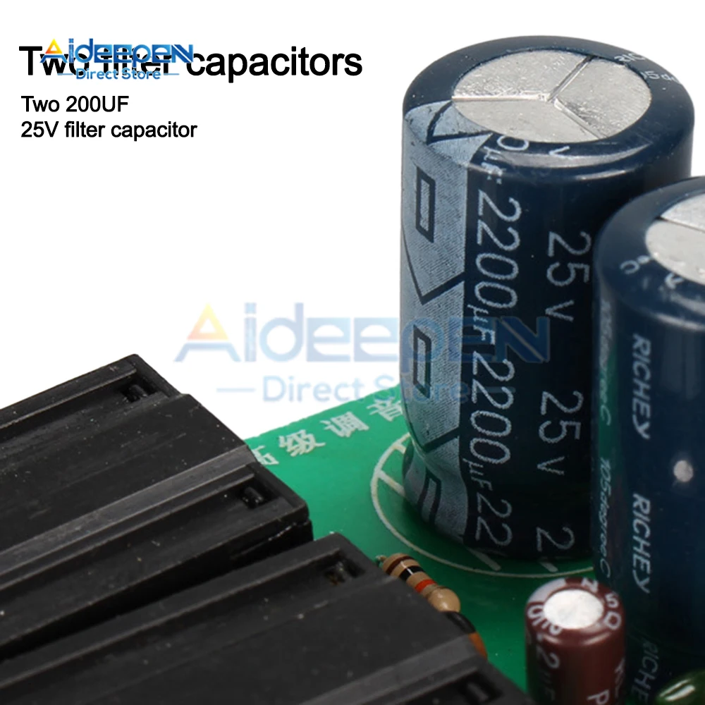 Imagem -06 - Amplificador de Baixo Ruído Painel Frontal Reverberação Board Tuning Board com Potenciômetro ac 1215v Pt2399