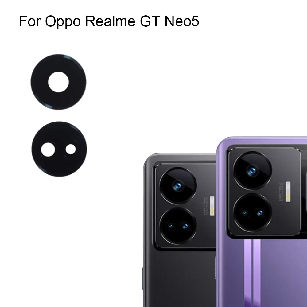 

Tested New For Oppo Realme GT Neo5 Rear Back Camera Glass Lens For Oppo Realme GT Neo 5 Repair Parts Replacement