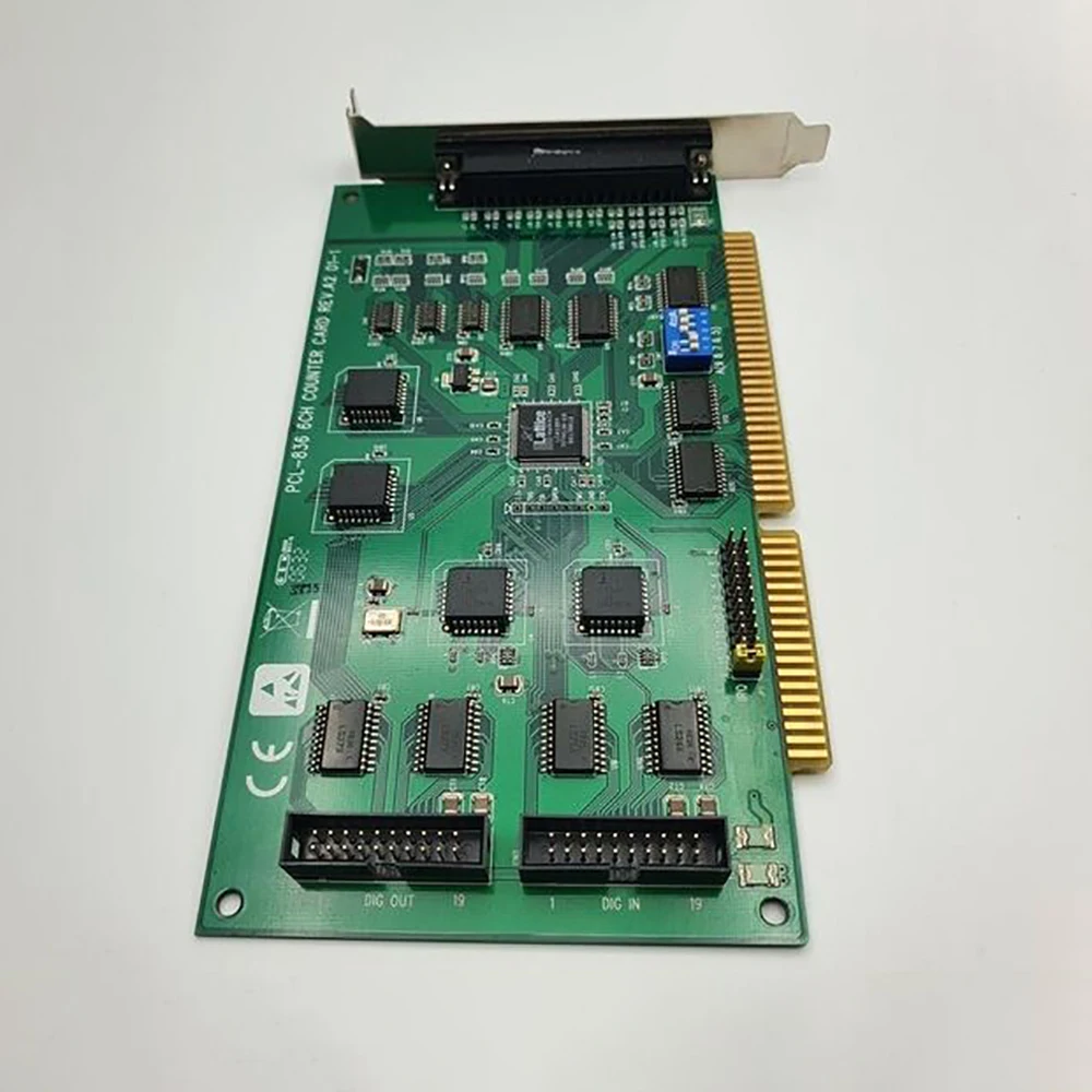 6CH COUNTER CARD REV.A2 For Advantech Multifunctional Data Capture Card PCL-836