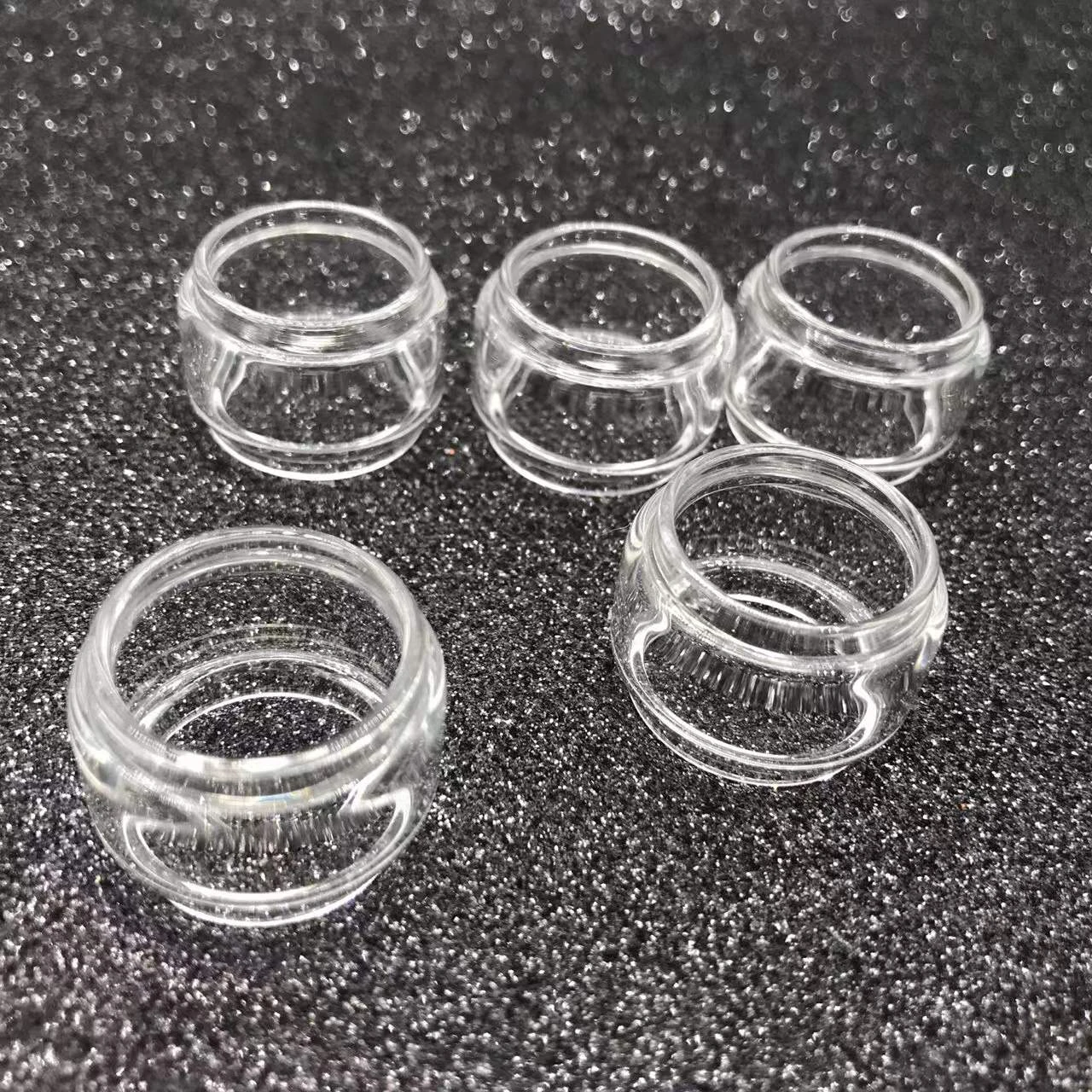 فقاعة أنبوب زجاجي Pyrex خزان ل Augvape المدخول المزدوج لفائف هيئة الطرق والمواصلات المدخول واحد Subohm MTL KYLIN V2 استبدال كأس الزجاج