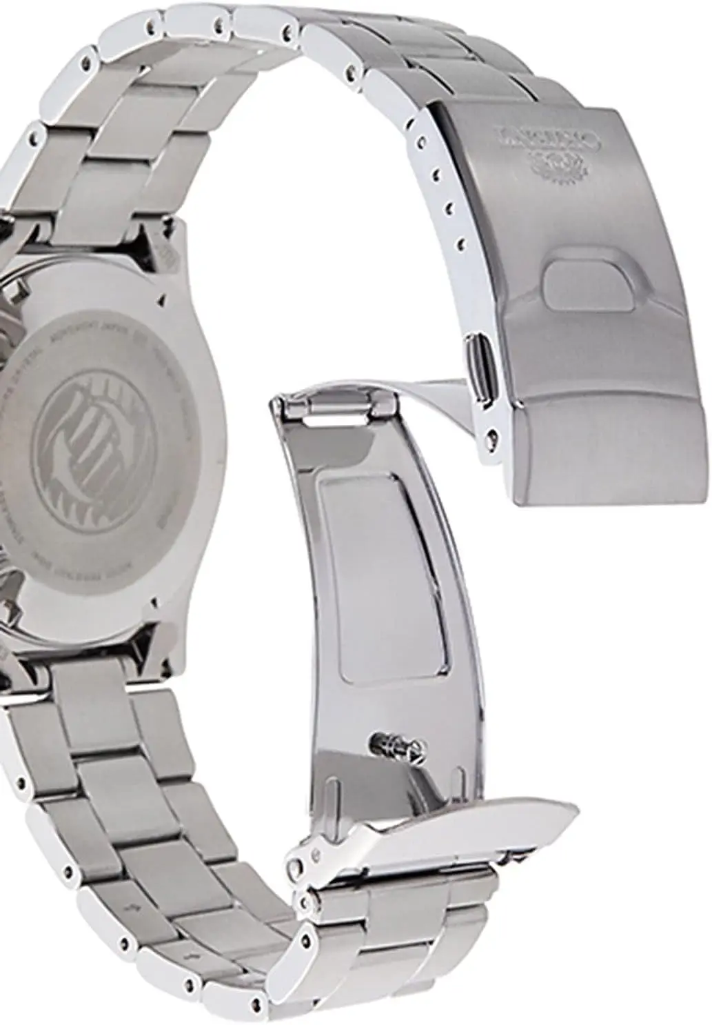 Men's Automatic Diving Watch with Stainless Steel Case, Japanese Movement for Water Resistance