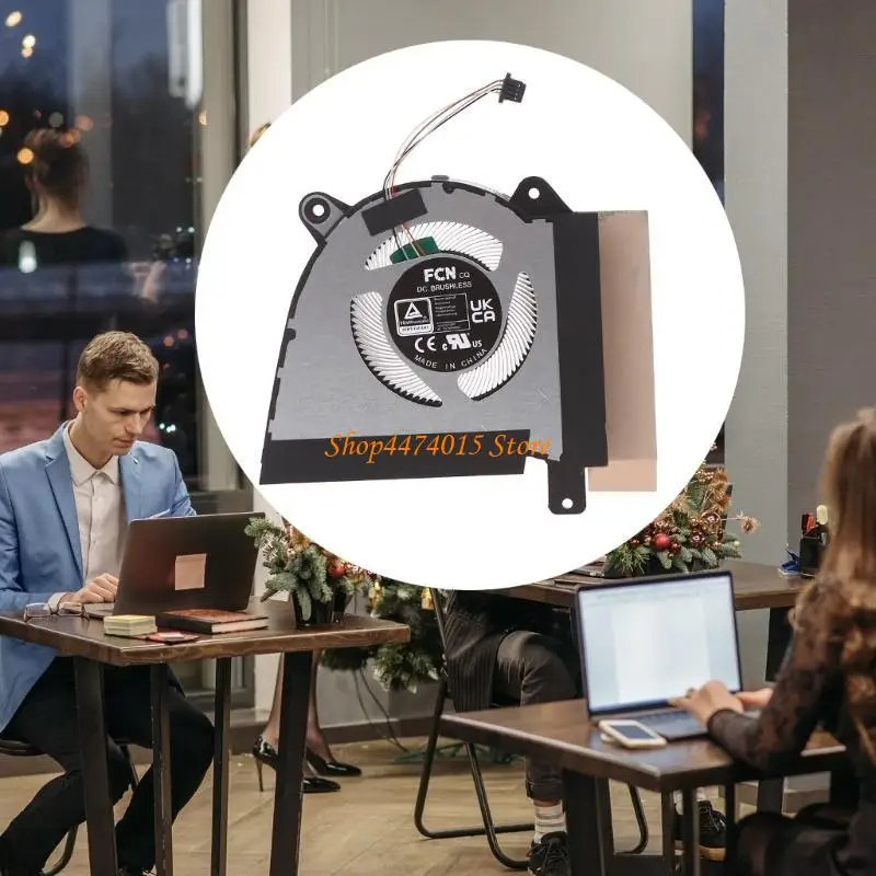 K1AA高速オリジナルCPU GPU冷却ファンZephyrus G14 GA402 GA402RJ GA402RK 2022 CPU冷却ファン5V