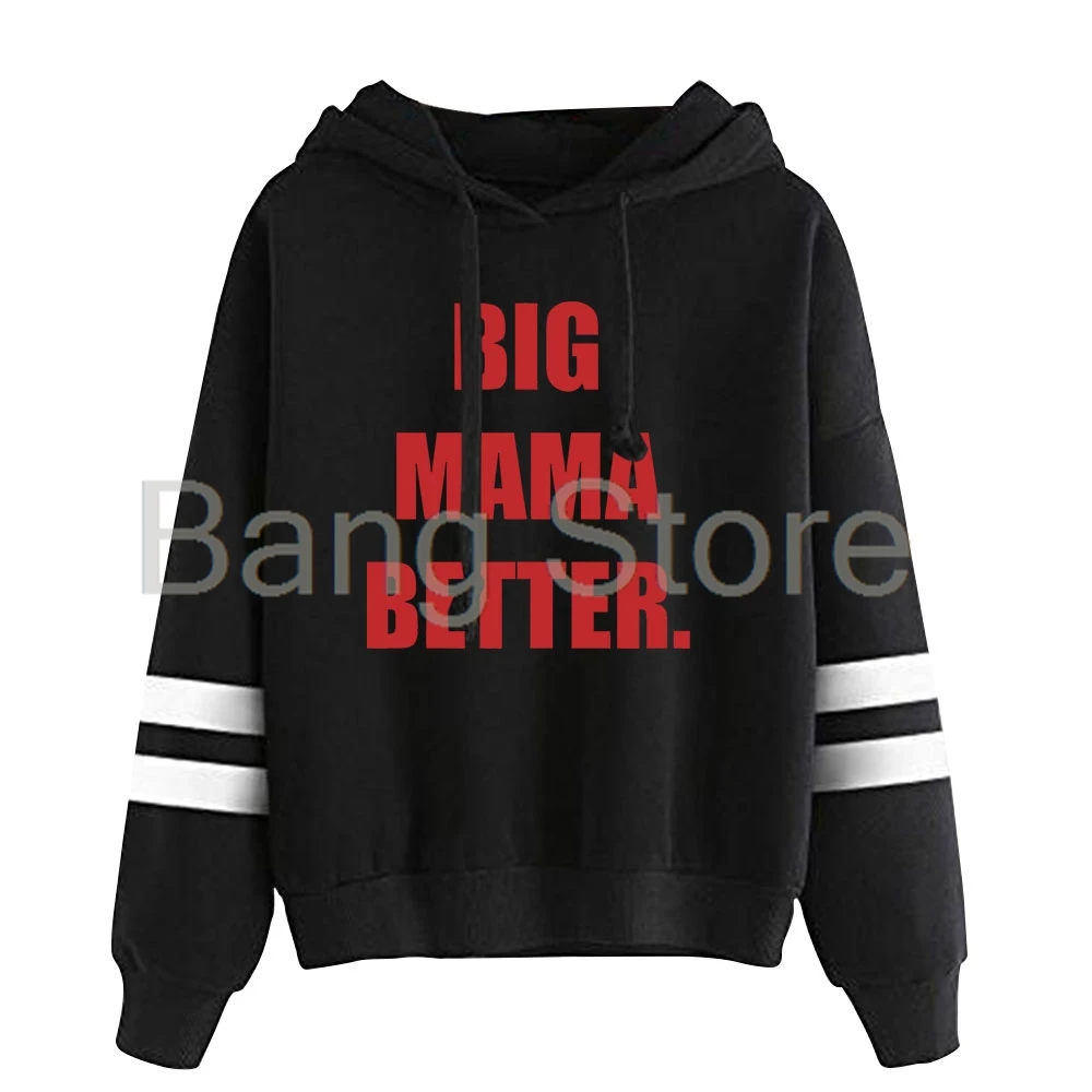 Latto Big Mama Pullover Hoodie Women Men Hooded Sweatshirt Fashion Long Sleeve Tracksuit