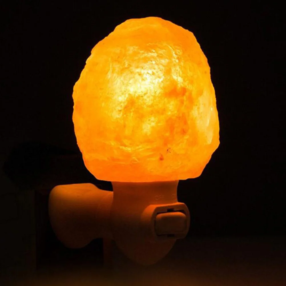 

2Pcs Wall Lights Plug in Night Lights for Bedroom Bathroom Hallway Decorative Warm Light Salt Night Lamp with Bulbs Uk Plug