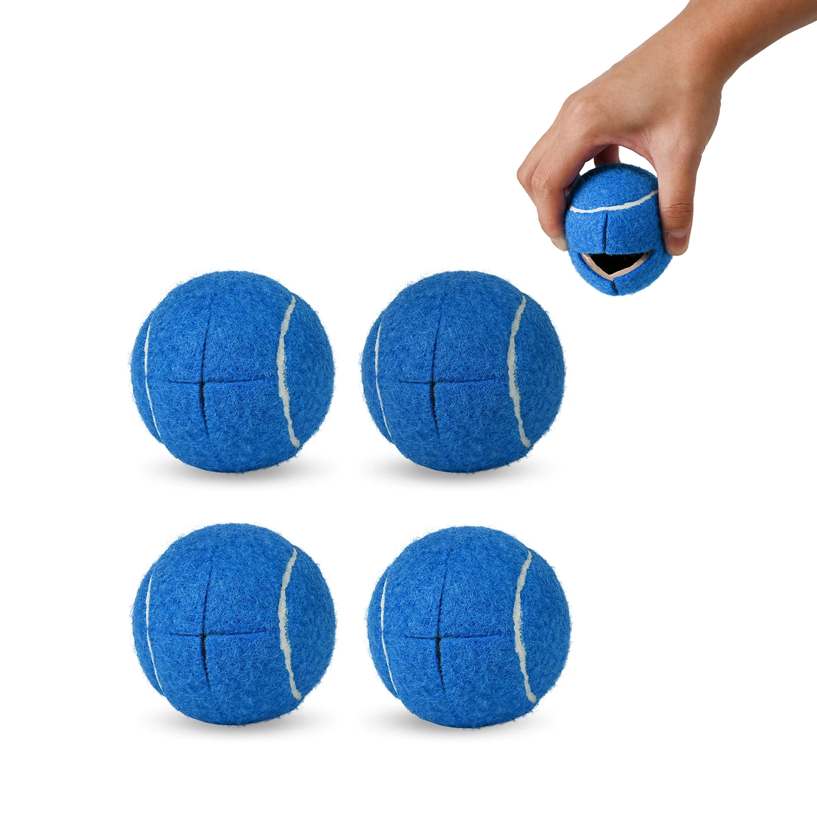 

8pcs Walker Tennis Balls for Reducing Noise & Non-Slip Anti-Vibration System Pre-Cut Sturdy Multi-Functional Tennis Balls