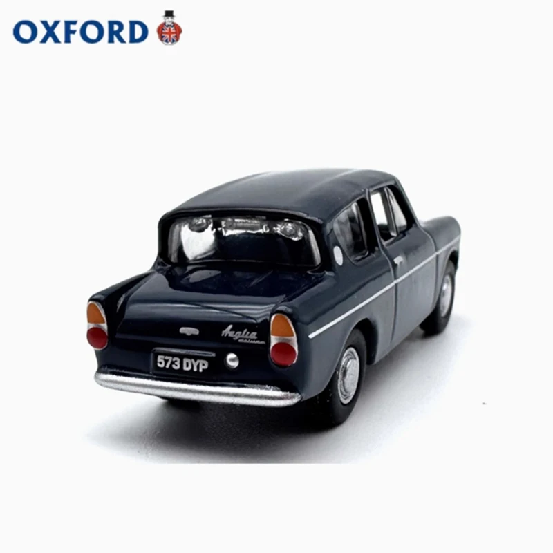 Oxford Diecast 1/76 Scale Ford-anglia Ambassador Alloy Car Model Classic Adult Collection Display Toy Gift
