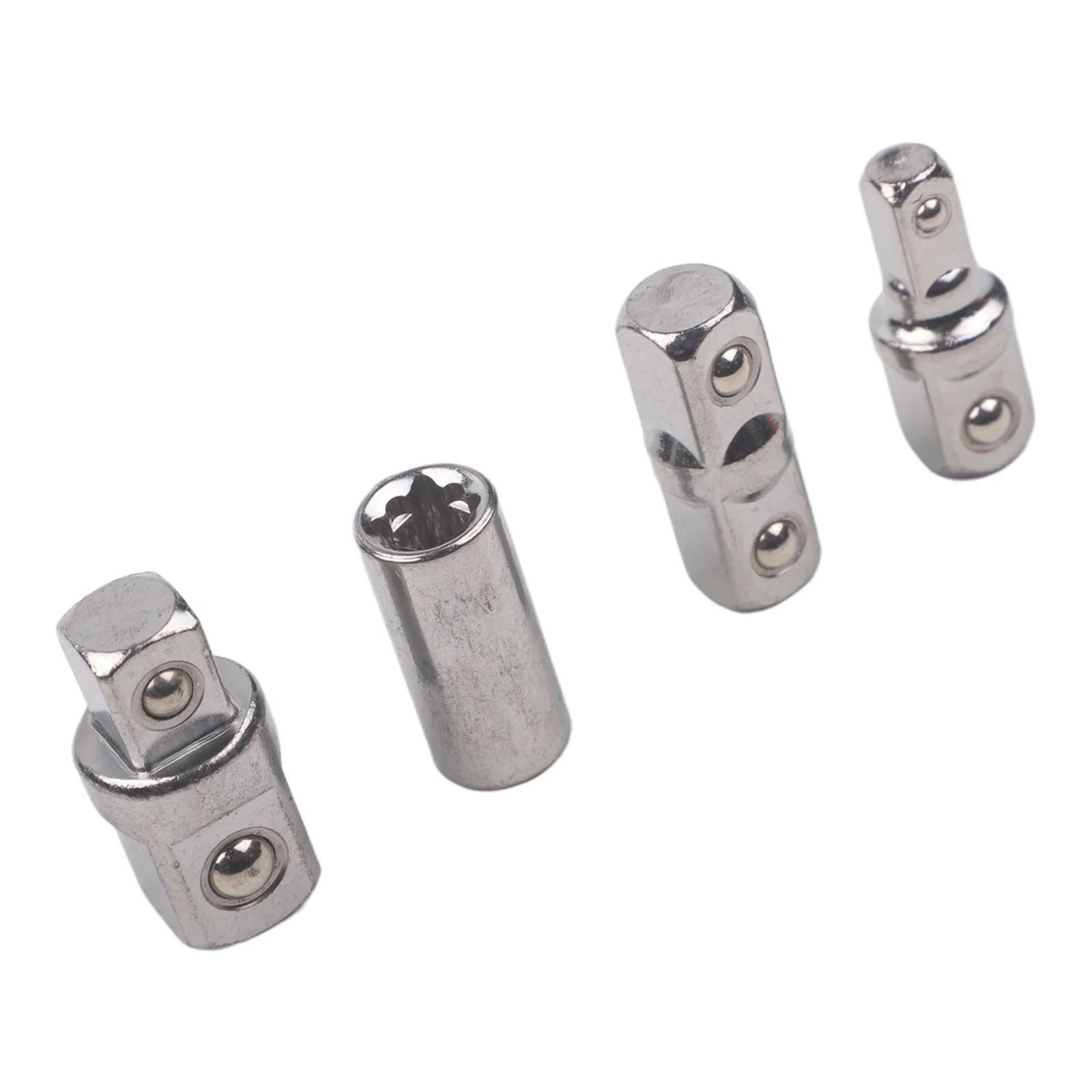 Double Head Square Drive Adapter Kit 1 2 1 4 3 8 Inch External Square Internal Hex For Electric Wrench Extension Rod