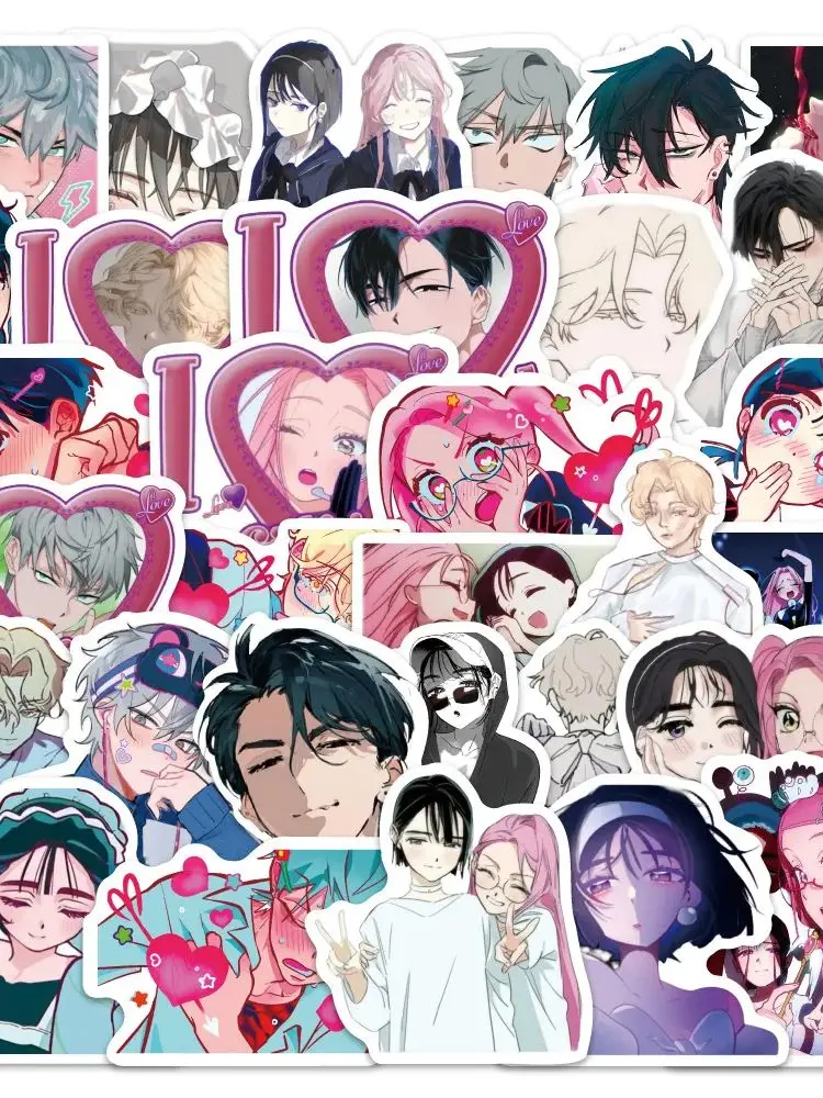 Autocollant de scène Alien, 10/30/50 pièces, dessin animé Cool Ivan jusqu'à Luka Sua Mizi, Graffiti populaire, autocollant étanche pour ordinateur portable, DIY bricolage