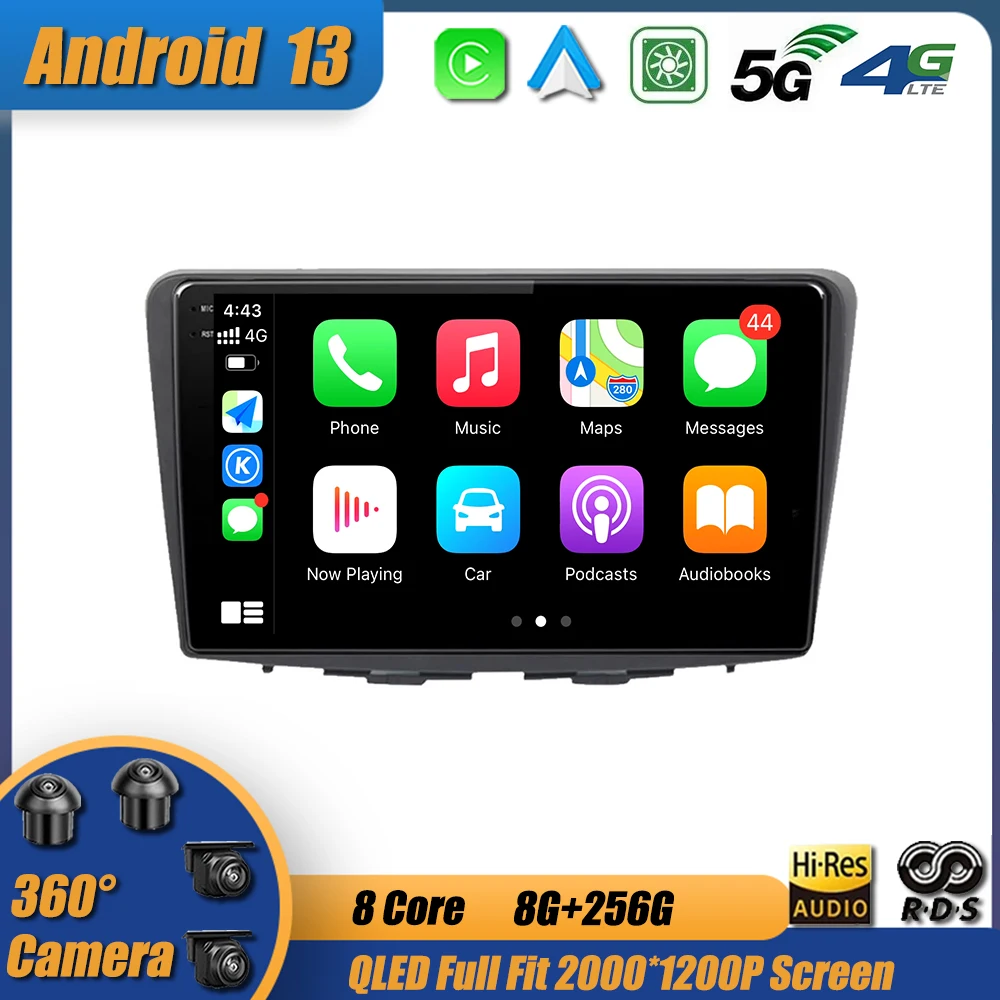 

9" Android 13 For Suzuki Baleno 2016 2017 2018 2019 Carplay BT Car Multimedia Radio Video Player GPS Screen Support Raer Camera