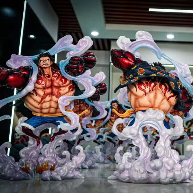 New 38cm Jt Statue One Piece Monkey D. Luffy Gear 4 Model Dolls Figurine One Piece Anime Figure Collectible Toys Gifts - view 4