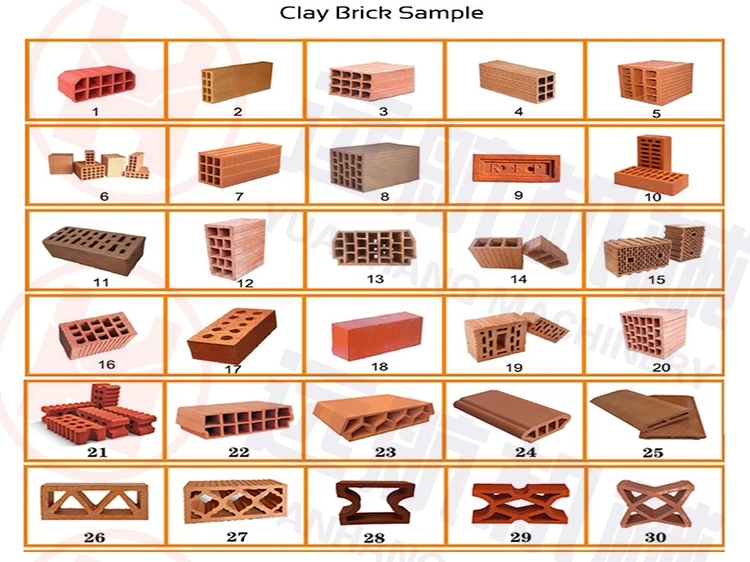 Vacuum Extruder Production Line Solid Hollow Red Earth Soil Mud Automatic Clay Bricks Maker Machine