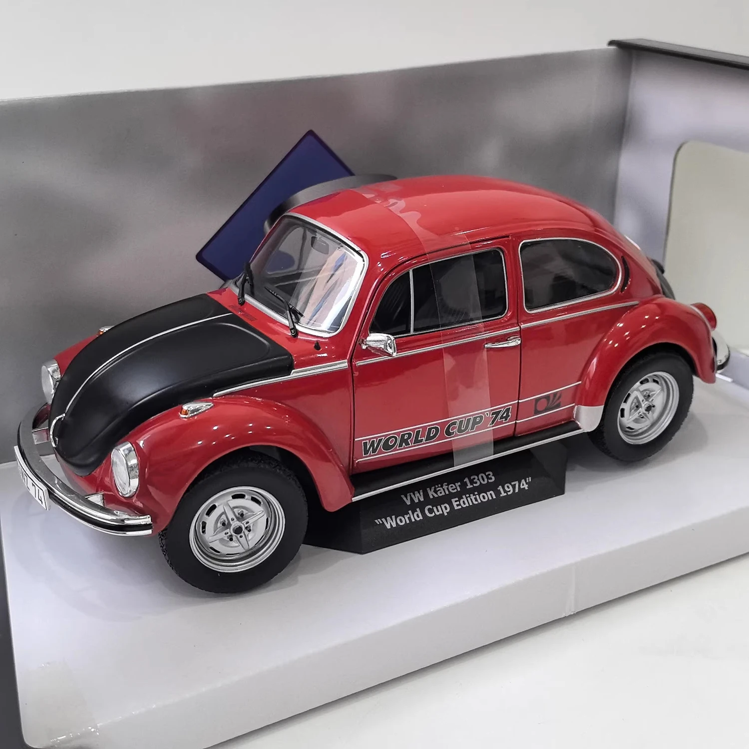 

SOLIDO масштаб 1:18, литой под давлением сплав 1974, VW KAFER 1303, игрушки, винтажные модели автомобилей, классика, ностальгия, сувенир для взрослых, подарок, статический дисплей