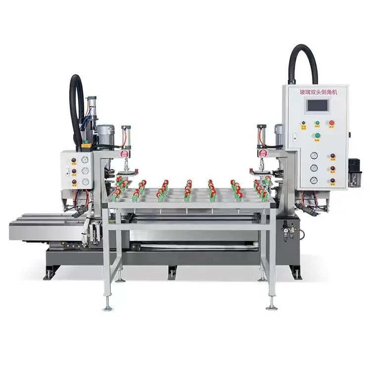 

Glass Corner Grinding Machine Single Head Double Head 200 kg Glass Chamfering Machine Rock Slab Rounding Machine