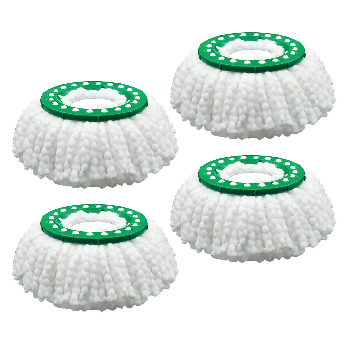 

2 PACK For Libman Microfiber Floor Mop Refill Microfiber Wet & Dry Mop Refill Sweeping Roboat Vacuum Cleaner Accessories