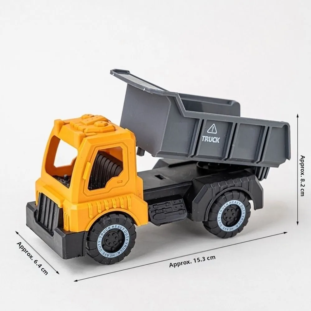 Plastic Engineering Transport Vehicle Toys 10 Styles Drop Resistant Tractor Excavator Bulldozer Children Collection Gifts