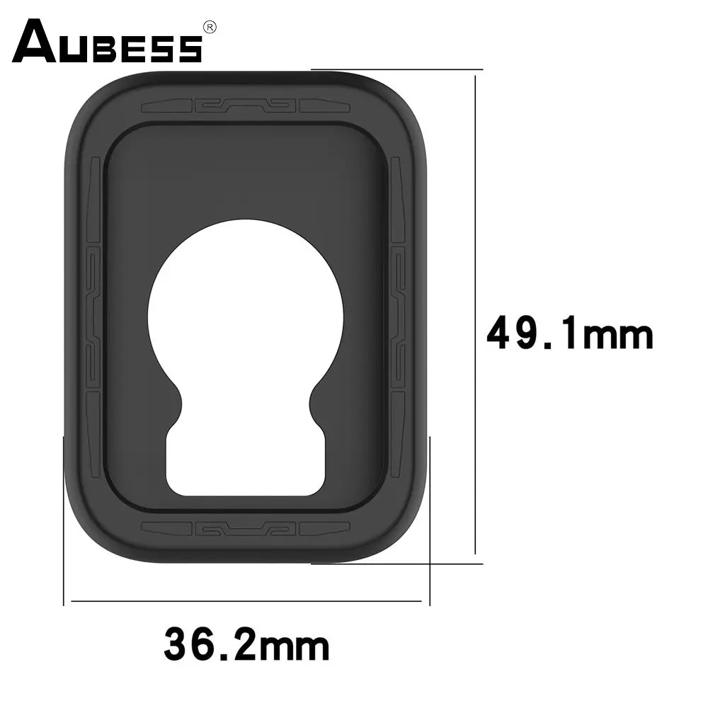 วงกลมป้องกัน การออกแบบอย่างมีสไตล์ เคสนาฬิกายาวนาน พอดีกันกระแทก เคสป้องกันที่ทนทาน คุณสมบัติทนต่อการสึกหรอเรียบเนียน