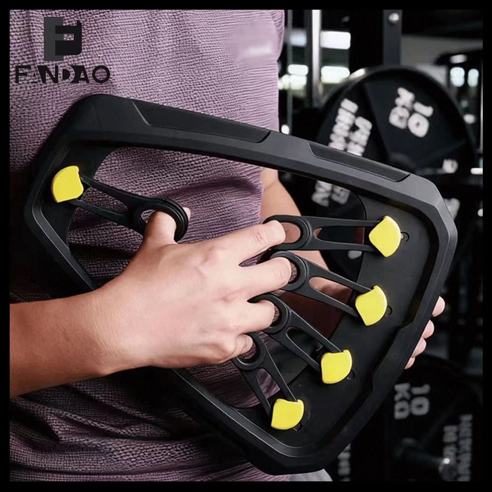 

Регулируемая доска для тренировки силы пальцев, домашний тренажер для укрепления хвата, снимающий напряжение, для спортсменов и взрослых