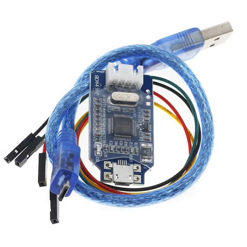 Compatible j-link OB ARM simulation debugger SWD programmer STM32 download Jlink generation V8