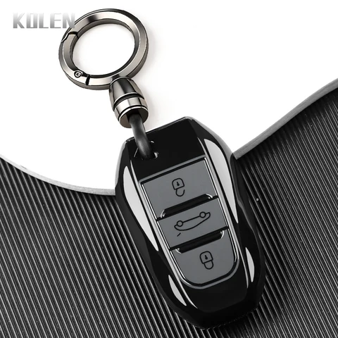 Новый Защитный Чехол Из ТПУ Для Автомобильных Ключей Peugeot 2008, 3008, 4008, 5008, 308, 408, 508, Citroen C1, C2, C4, C6, C...