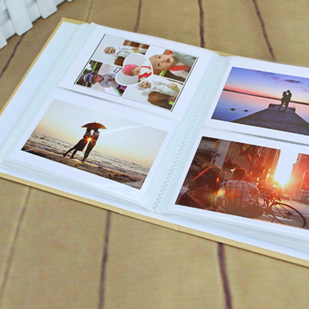 

Kraft Paper Photo Album Wedding Birthday Theme Sika Deer Christmas Premium Clear View Family Photos Diy Handmade Book