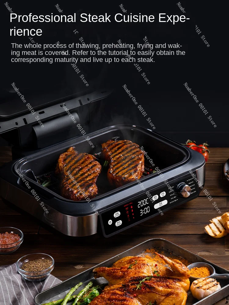 Steak Master Steak Cutter Automatic Frying Steak Cutter High Temperature Oven Multifunctional Cooking Pot