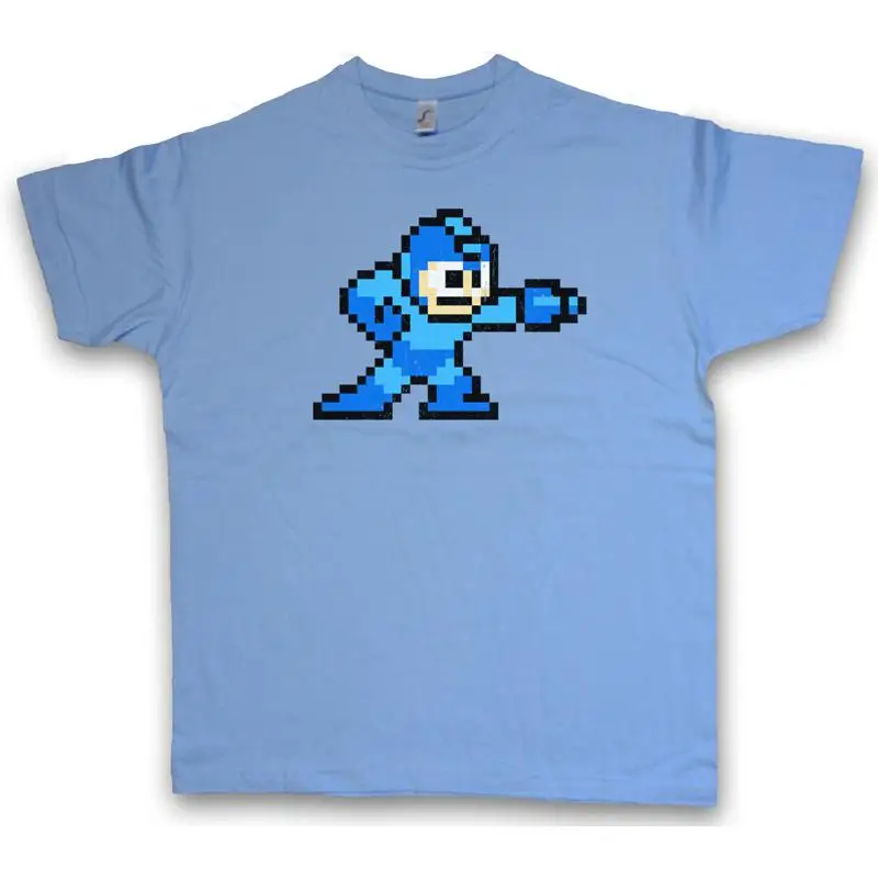 MEGA BOY T shirt Man Game 16 Bit Retro Video Console Konsole Gamepad NES