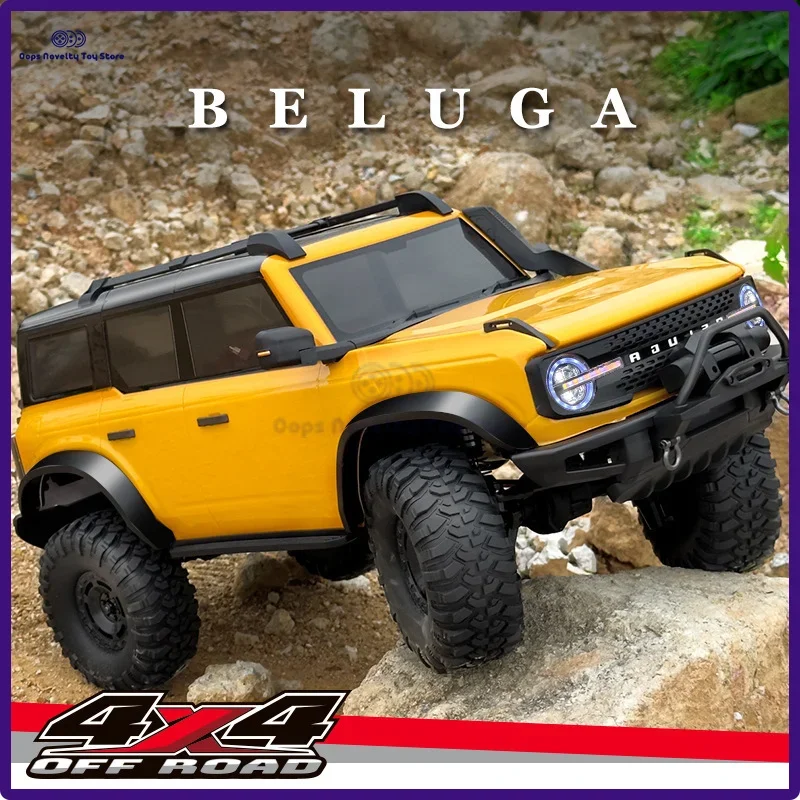 

1:10 Professional RC Four-Wheel Drive Remote Control Car HB-R1001 Simulated Ford Stallion Climbing Off-Road Vehicle Car Toy Gift