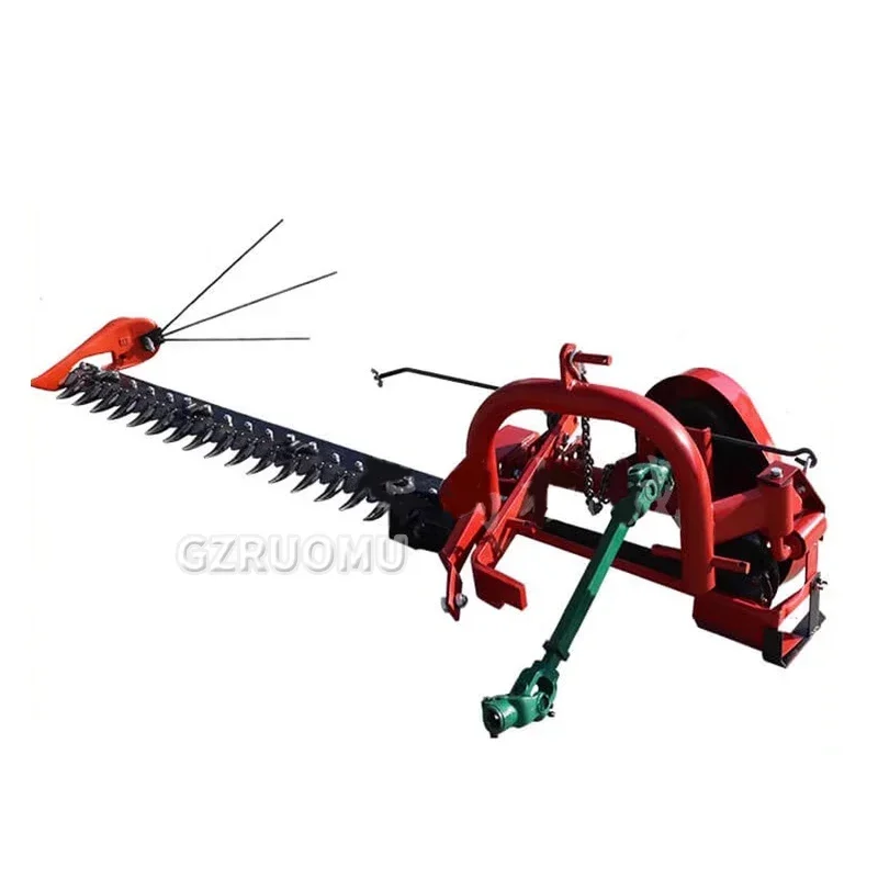 Tractor Mounted 3 Point Hitch Sickle Bar Mower Cutter Finish Mower Alfalfa Mower 2.1 M /1.8 M /1.6 M /1.4 M