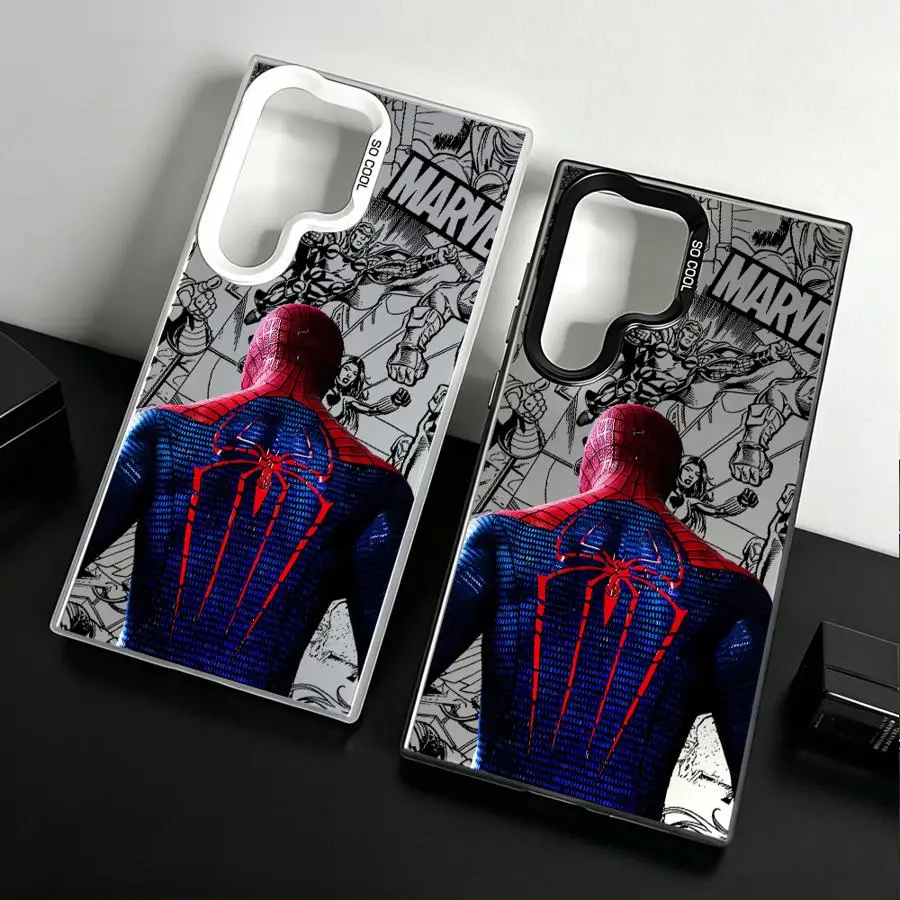 Phone Cover Case for Samsung Galaxy S26 S25 S21 S22 Ultra Note 20 Ultra S20 FE S25Edge S24 FE S23 New Spider Man