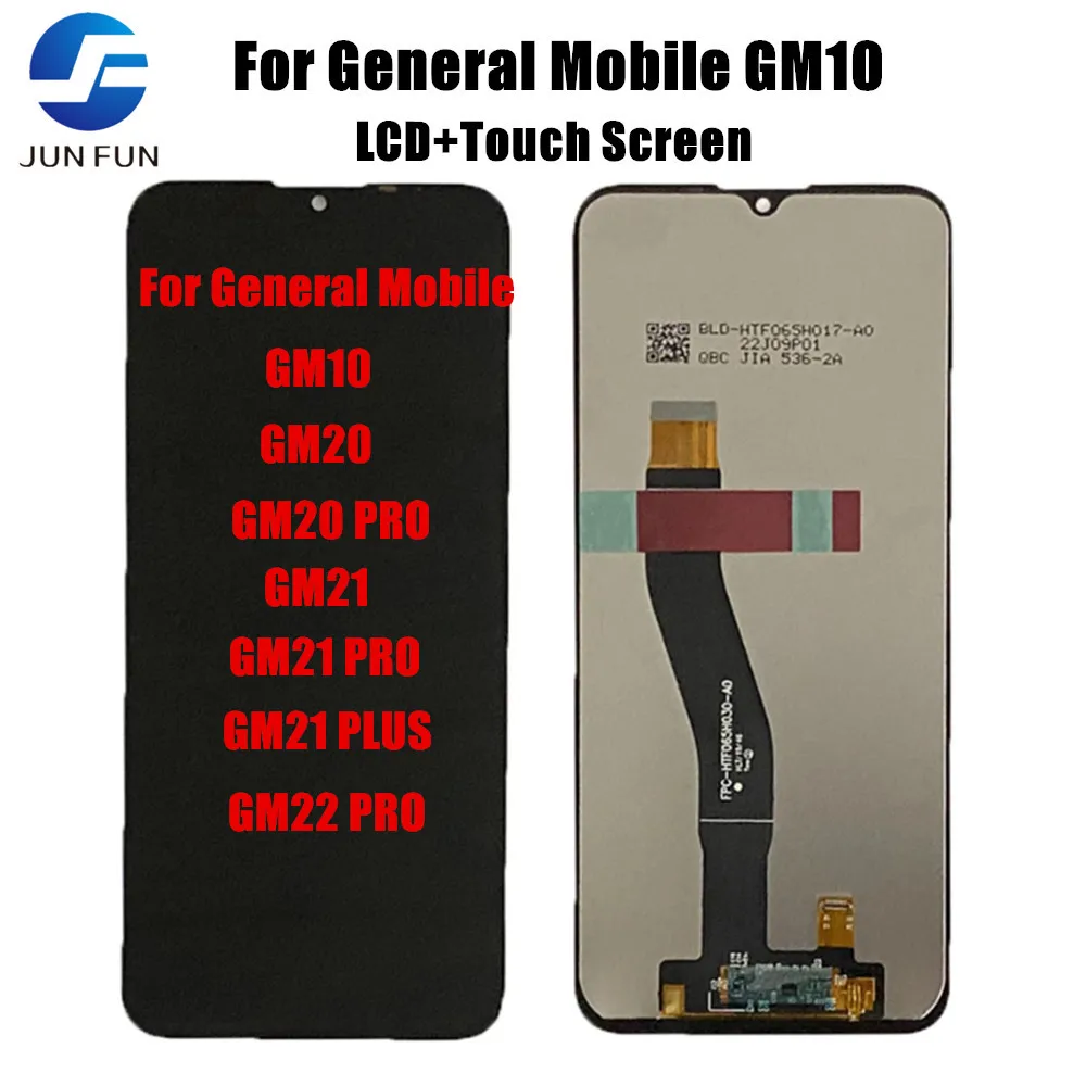 

Для General Mobile Gm10,GM20, GM20 Pro, GM21,GM21 GM22 Pro PLUS ЖК-дисплей + кодирующий преобразователь сенсорного экрана в сборе запасные части