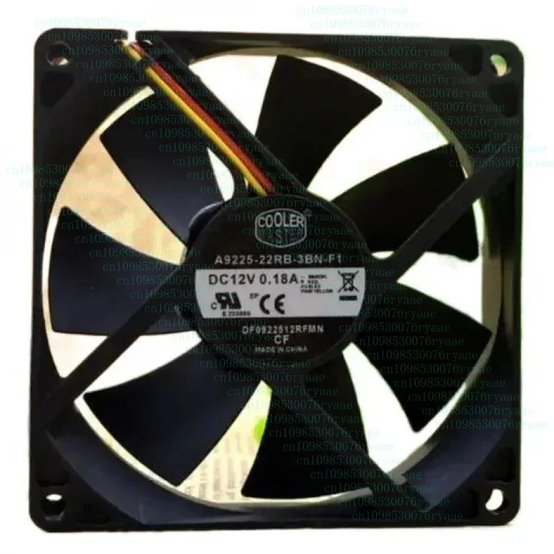 クーラーマスター-a9225-22rb-3bn-f1-12v-018a-df-0922512-rfmn-3-ラインファン