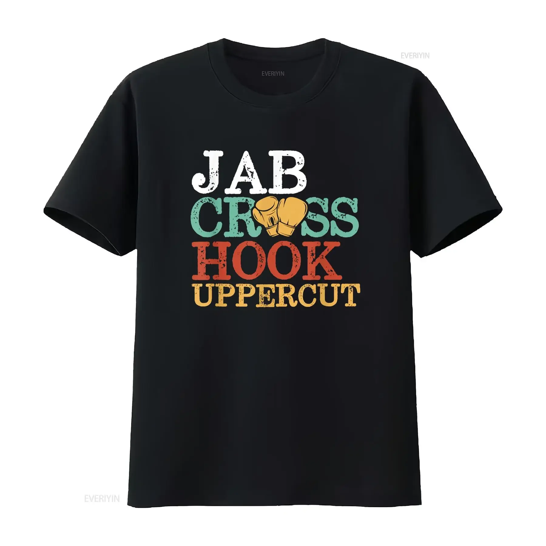 Jab Cross Hook Uppercut Boxer для тренировок, женская футболка для кикбоксинга, винтажная стильная модная слегка топа для повседневной носки
